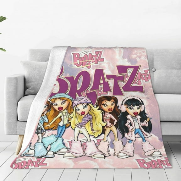 Bra-tz Ultra-Soft Micro Fleece Blanket Cozy Blanket Thick Warm Plush Throw Blanket Sofa Cushion