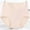 Beige, variant on Elvqul Panties for Women Beige High Waist Plus Underwear for Women Cotton Stretch Seamless Panties