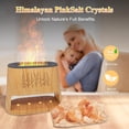 thumbnail image 3 of Fireplace Flame Essential Oil Diffuser for Home, 260ml Wheat Stylish Humidifier, 3 of 7