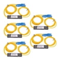 thumbnail image 1 of Divisor de fibra óptica monomodo PLC FTTH SC UPC 1X2, acoplador óptico FBT, 1 of 8