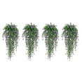 thumbnail image 2 of 4pc Artificial Artificial Hanging Flowers Artificial Flower Vines Chlorophytum Plastic Artificial Flowers Outdoor Flowers, Xinsrenus Under $5! 4pc Artificial Artificial Hanging Flowers, 2 of 5