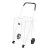 Easy Wheels Mini Shopping Cart Plus, White, 1ct