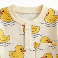 thumbnail image 5 of CAUYDY 2T-5T Baby Boy Outfits Little Kid Sleepwear Fall Winter Long Sleeve Tee Shirt Elastic Pants 2Pcs Cute Set Toddler Clothes Child Pjs for Boys Sizes 3-4 Years,Yellow, 5 of 7
