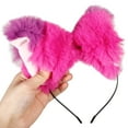 thumbnail image 3 of ColoMX 1 Juego de accesorios para disfraz de gato, diadema con orejas de gato, guantes con cola, calcetines con cuello, disfraz de Halloween, 3 of 7