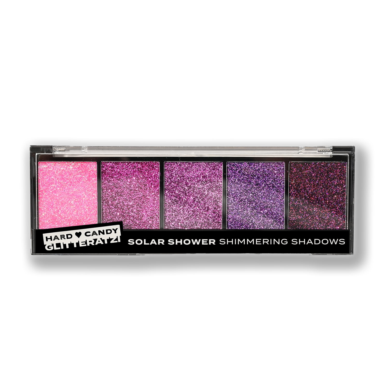 Hard Candy Glitteratzi, Eye Shadow Palellet, Glitter Finish