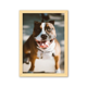 thumbnail image 1 of Bulldog mascota animal espantosa imagen Cuadro de madera decorativa marco de casa A4, 1 of 3