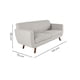 thumbnail image 5 of Love Seat Lewis Beige Kessa Muebles, 5 of 5