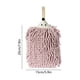 thumbnail image 3 of Toalla de mano de chenilla con diseño de erizo | Toalla absorbente para baño y cocina infantil con lazo para colgar | Poliéster suave para niños y niñas, 3 of 8