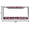 thumbnail image 3 of Cleveland Basketball Cavaliers Chrome Metal License Plate Frame Holder, 3 of 5