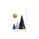 thumbnail image 1 of cuadro decorativo geo mountains lienzo by suma 1 pieza 30 X 45 CM, 1 of 2