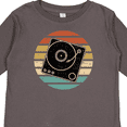 thumbnail image 4 of Inktastic Turn Table Record Player Retro Boys or Girls Long Sleeve Toddler T-Shirt, 4 of 5