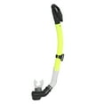 thumbnail image 6 of Silicone Snorkel Full Dry Mouth Swimming Snorkel Underwater Sports Diving Equipment Yellow,1 x Diving Snorkel,Yellow, 6 of 8