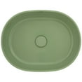 thumbnail image 5 of Ruvati 19-inch Avocado Lime Green epiStone Solid Surface Bathroom Vessel Sink, 5 of 9