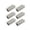 6PCS, variant on Honmine 6 Pair Magnetic Curtain Buckles, for Light Blocking Decorative Detachable Closure, Light Leaking Solution Keep Curtain Closed for Bedroom, Living Room, Nursery