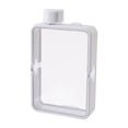 thumbnail image 1 of Botella de Agua Plana Zulema Botellas Cuadradas Gran Capacidad Blanco, 1 of 8