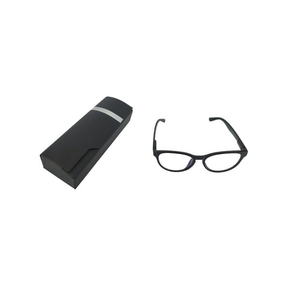 Blue Light Gaming Glasses Filtering Shield Computer Reading/Gaming Glasses - 0.0 Magnification - Anti Blue Light 100% UV Protection Low Color Distortion, Classic Black Frame - Essential Gaming Gear