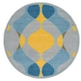 thumbnail image 3 of SAFAVIEH Soho Juliet Abstract Wool Area Rug, Grey/Multi, 7'6" x 9'6", 3 of 8