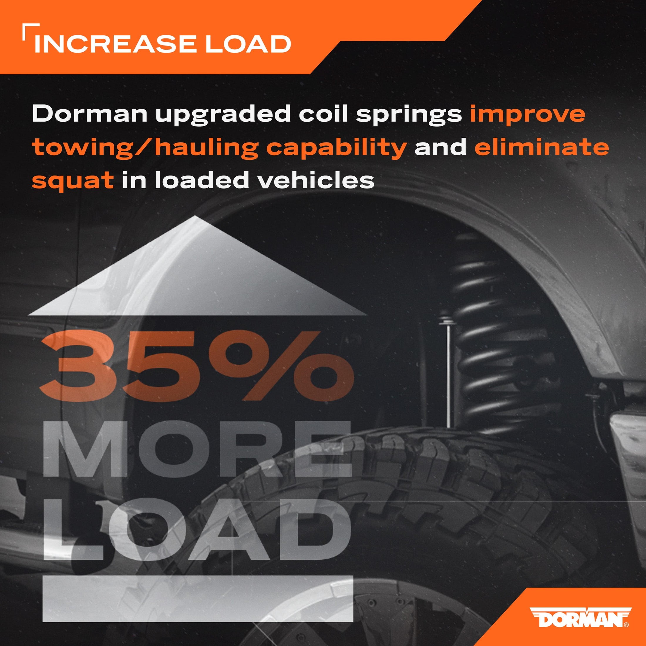 Dorman 929-906 Front Coil Spring for Specific Dodge Models, Black