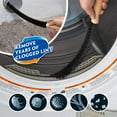 Holikme 2 Pack Dryer Lint Vacuum Attachment and Flexible Dryer Lint Brush, Dryer Vent Cleaner