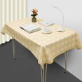 thumbnail image 1 of CNKOO Rectangle Plaid Tablecloth Multipurpose Waterproof Oil-proof Table Cover for Party Wedding Banquet New - Light Green, 1 of 2