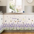 thumbnail image 1 of Adhesivos de pared con flores de lavanda y mariposas Love You, 60 x 105 cm, 1 of 2