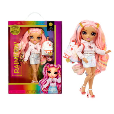 Rainbow High Stella Monroe – Fuchsia (Hot Pink) Fashion Doll with 2 ...