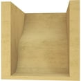 thumbnail image 4 of 8"W x 8"D x 8"H Wide Greensboro Rough Cedar Woodgrain TimberThane Corbel, Primed Tan, 4 of 6