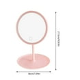 thumbnail image 3 of Dance Mirrors Portable Magnifying Makeup Double Sided Magnification Table Top Vanity Transparent, 3 of 9