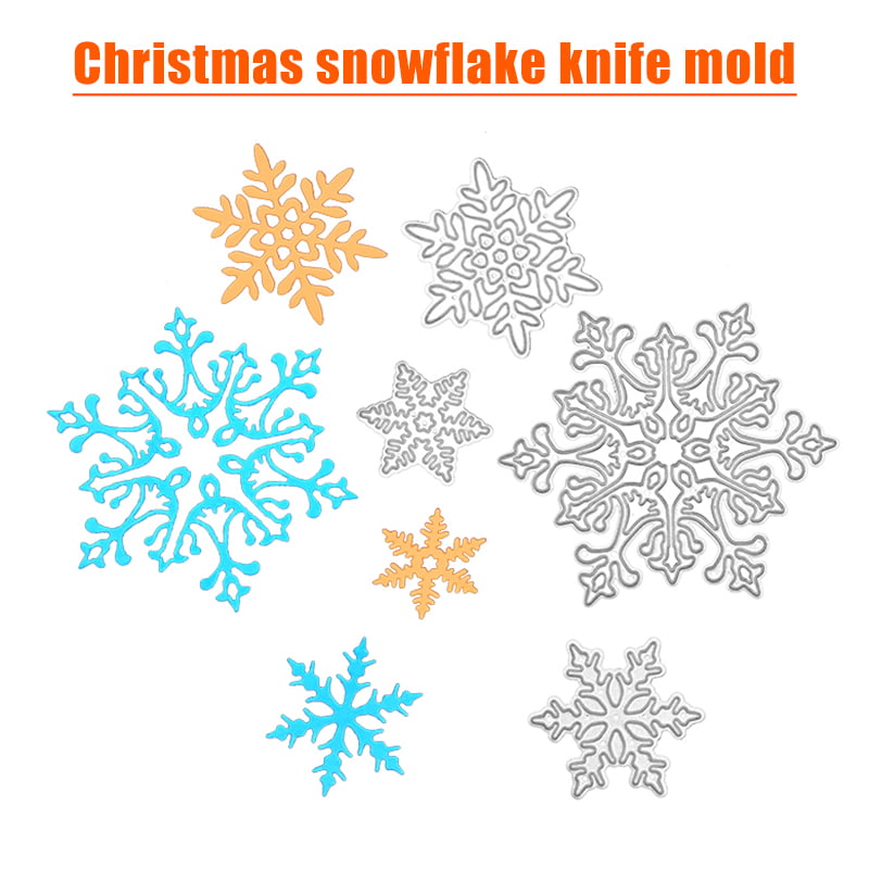 Scrapbooking/Large/Med/Smll Christmas Snow Flakes/Die Cuts/Card Making