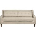 thumbnail image 3 of Pulaski Accentrics Home Mid Century Linen Sofa in White, 3 of 7
