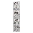 thumbnail image 2 of Fun Express We Believe in Family, Hope, Grace, Love, Kindness, Trust, Joy, Patience, Prayers and Jesus Wood-No Bark Sign, 2 of 2