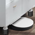 thumbnail image 4 of Adjustable Height Bed Risers, Sturdy Aluminum Alloy Furniture Lifters, Support Up to 500kg, Non Slip Pads, Set of 4 for Sofa, Bed, Cabinet, Integrated Design, Suitable for Home Use, 4 of 7