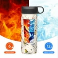 thumbnail image 6 of Picia Little Birds Pattern 18oz Sports Insulated Kettle With Straw Insulated Water Bottle For Running Hiking Cycling Climbing Men'S Woman Insulated Water Bottle, 6 of 8