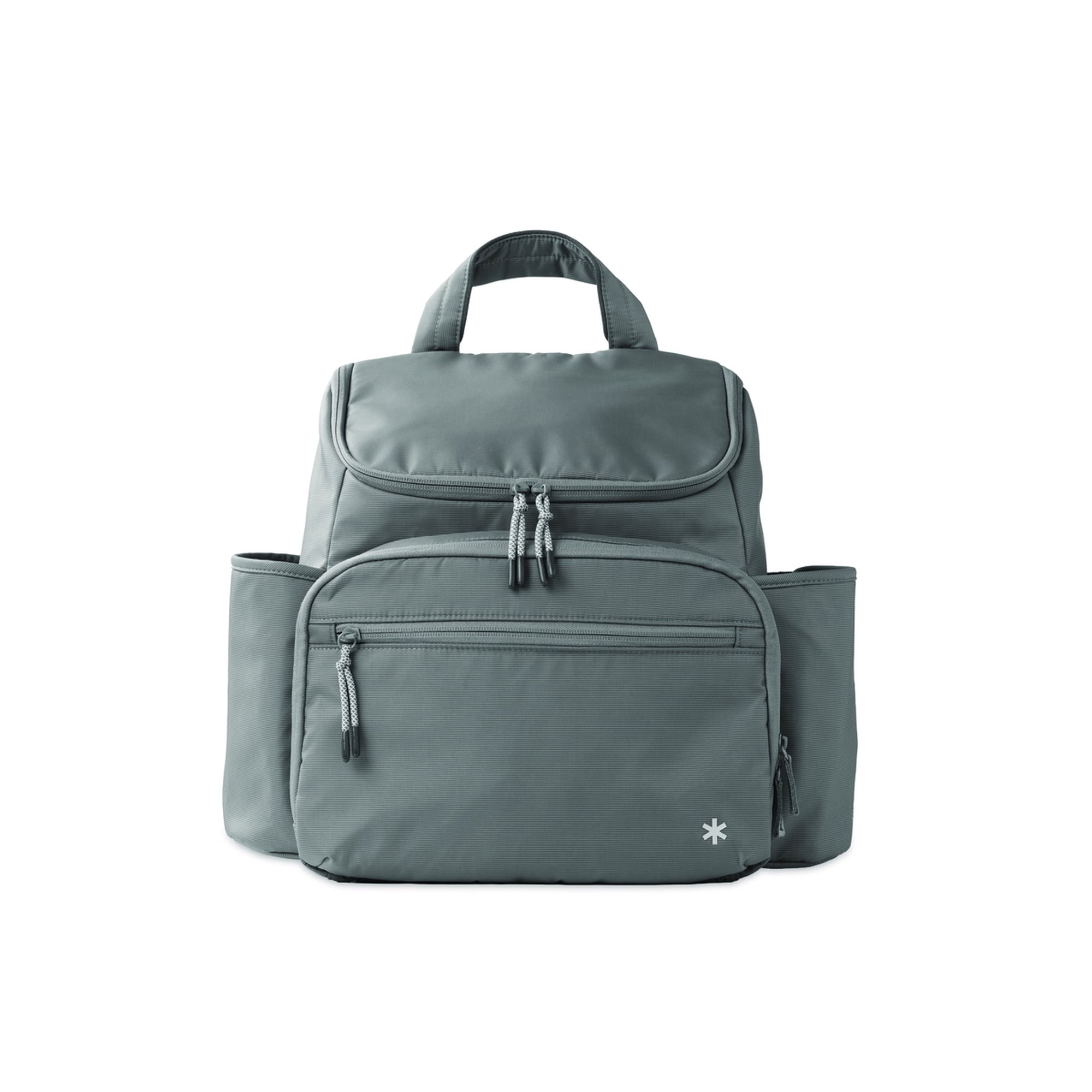 Skip Hop Forma Next Diaper Backpack, Grey, Water-Repellent, Multi-Pocket, Travel Ready