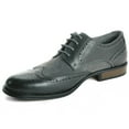 thumbnail image 3 of Alpine Swiss Zurich Mens Wing Tip Dress Shoes Two Tone Brogue Lace Up Oxfords, 3 of 7