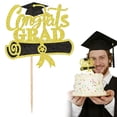 thumbnail image 2 of 2026 Graduation Cupcake Toppers Class of 2026 Cupcake Topper Graduation Decorations Party Supplies Set,Decoration Kit,Balloon Set,Banner Set,Table Decor,Confetti,Party Favors,Event Accessories,Party, 2 of 9