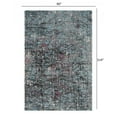 thumbnail image 2 of 8â€™ x 10â€™ Blue Chaotic Strokes Area Rug, 2 of 9