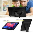 thumbnail image 4 of Epicgadget Lenovo Tab P11 Case (TB-J606F/TB-J606X) with Kickstand - Shockproof Hybrid Case Heavy Rugged Cover for Lenovo Tab P11 Plus 2021 & Tab P11 11 inch 2020 (Black/Black), 4 of 5
