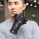 thumbnail image 2 of Guantes de cuero genuino, guantes de trabajo para hombres, guantes de piel de oveja cálidos con forro de lana para hombres, regalos finos de otoño e invierno, 2 of 5