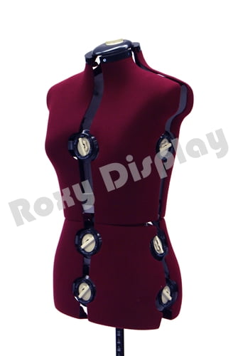 Female Adjustable Mannequin Dress Form Full Body Stand Medium Sewing Precise NEW 