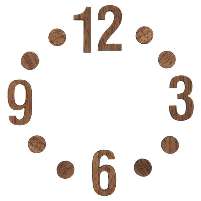 Miangastore 1 Ensemble de Chiffres d'Horloge Accessoires de Chiffres d'Horloge Remplacement d'Horloge Chiffres Bricolage Horloge Chiffres