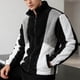 thumbnail image 1 of Ceisia Men's All Gift Seasons Casual Solid Color Fleece Zipper Round Neck Long Sleeve Jacket - Comfortable Daily Outdoor Wear, 1 of 9