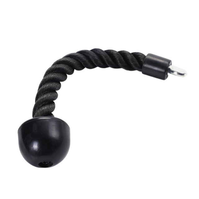 Cuerda de tríceps para tirar hacia abajo, accesorio para ejercicios de bíceps y tríceps, culturismo, flexiones, abdominales, tiradores faciales, Sunnimix Cuerda de tríceps