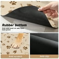 thumbnail image 4 of Dog Mat for Food and Water,Pet Feeding Mat Diatom Mud Mat Non Slip Absorbent Mat Not Easy to Wear Out and Easy to Clean Suitable for Cats Dogs and Other Pet,Cats and Dogs,Dog Feeding Mat, 4 of 7