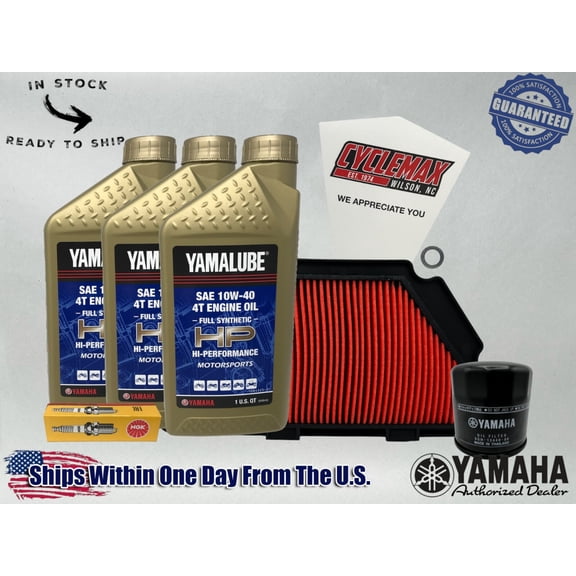 Cyclemax Full-Synthetic Yamalube Tune-Up Kit fits 2014-2025 Yamaha VIKING 700