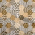 thumbnail image 1 of oneOone Velvet Tan Fabric Geometric Fabric For Sewing Printed Craft Fabric By The Yard 58 Inch Wide, 1 of 7