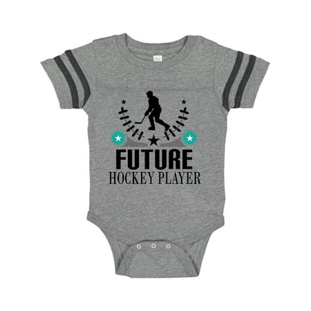 

Inktastic Future Hockey Player Boys Gift Baby Boy Bodysuit