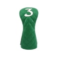 thumbnail image 2 of Meileang Golf Club Head Covers Dustproof Faux Leather Golf Putter Cover Solid Color Plush Lining Golf Club Cover Gift for Golfers, 2 of 8