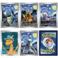 thumbnail image 2 of Pikachu Van Gogh Museum Collection Cards DIY Classic Single Card Game Anime Self Made Cards Gift Toys, 2 of 5