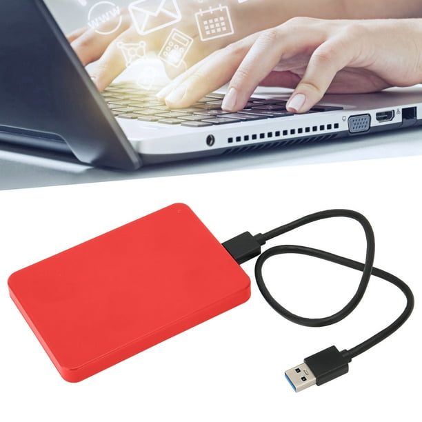 Disque Dur Externe HDD, Plug And Play Slim Portable Mobile Hard Disk USB 3.0  Compatible Avec PC, Ordinateur Portable, Ordinateur De Bureau, Etc. 